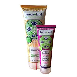 Human+Kind Hand Scrub and Body Soufflé